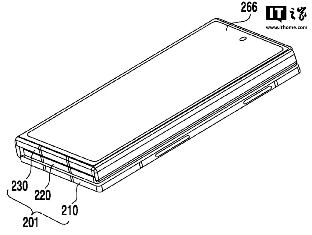三星首款三折叠手机
