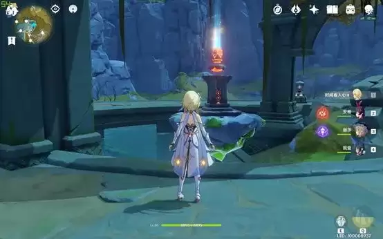 平台上的三个基座