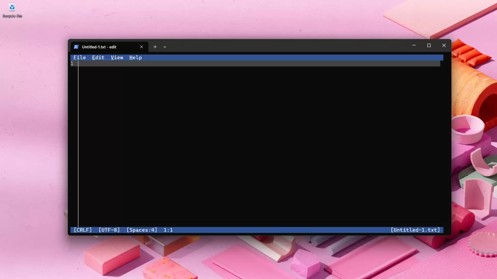 微软将在Win11预装全新命令行编辑器Edit