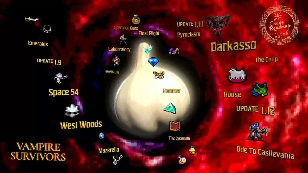 《吸血鬼幸存者》终迎在线合作！最多支持4人联机