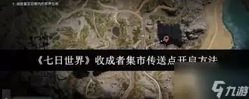 七日世界集市传送示意图