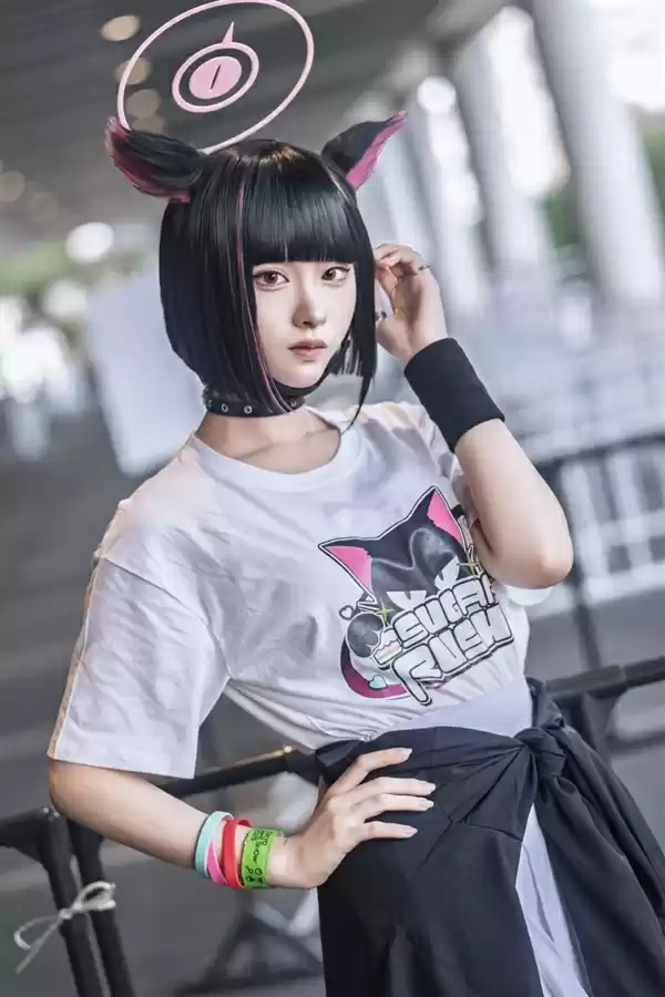 就是本人!日本美女COS《最终幻想7》尤菲超还原