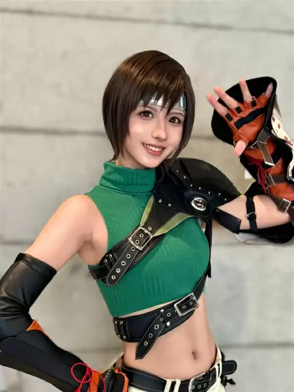 就是本人!日本美女COS《最终幻想7》尤菲超还原