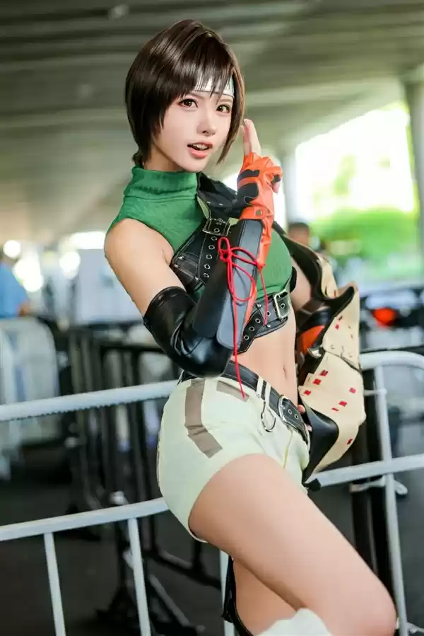 就是本人!日本美女COS《最终幻想7》尤菲超还原