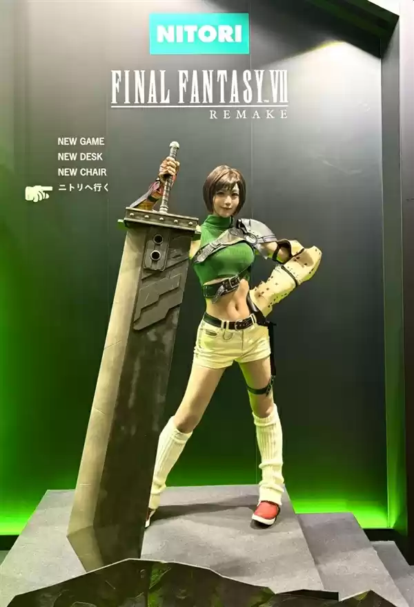 就是本人!日本美女COS《最终幻想7》尤菲超还原