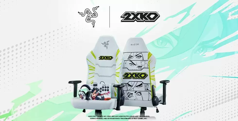 雷蛇携手拳头推出2XKO联名外设系列