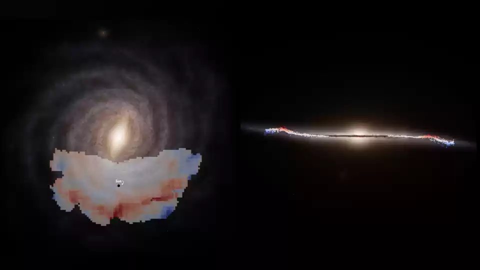 欧空局发现巨型波纹正席卷银河系,横跨