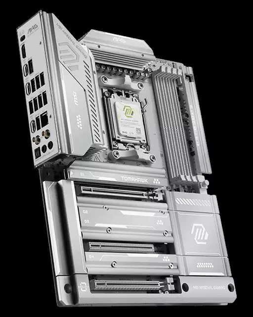 微星推出 MAG X870E TOMAHAWK MAX WIFI PZ 背插主板，可超外频