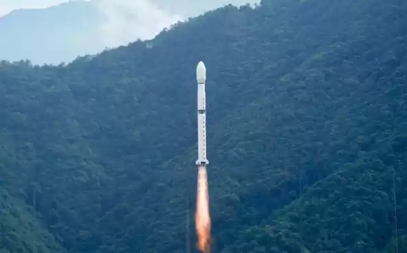 长征四号丙运载火箭发射现场