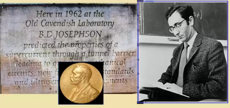 约瑟夫森在卡文迪许实验室