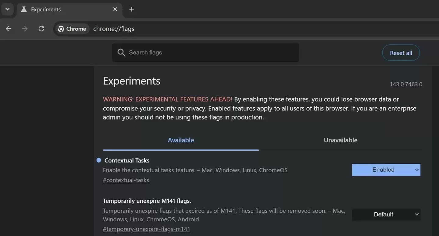 谷歌测试上下文任务推进智能体浏览新体验