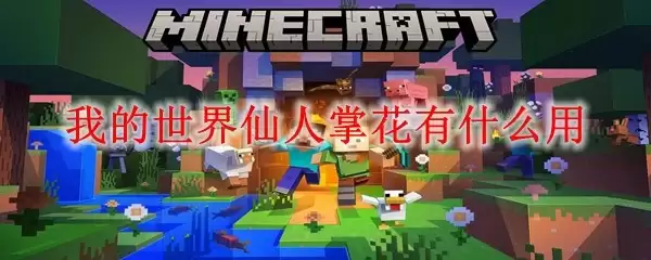 我的世界仙人掌花用途展示