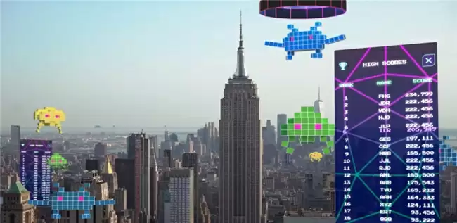 太空侵略者游戏画面