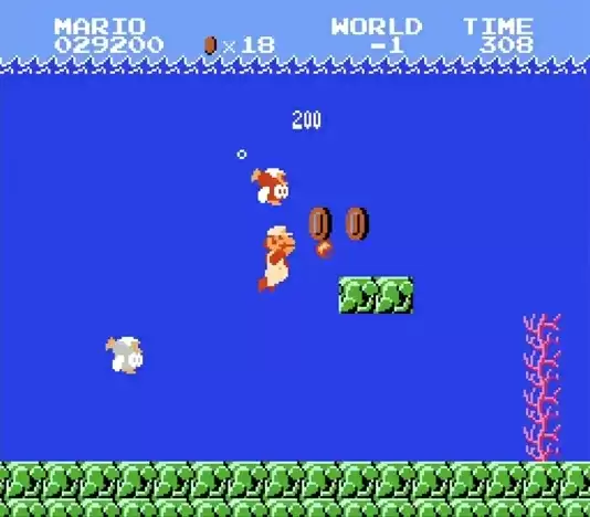 超级马里奥负一世界