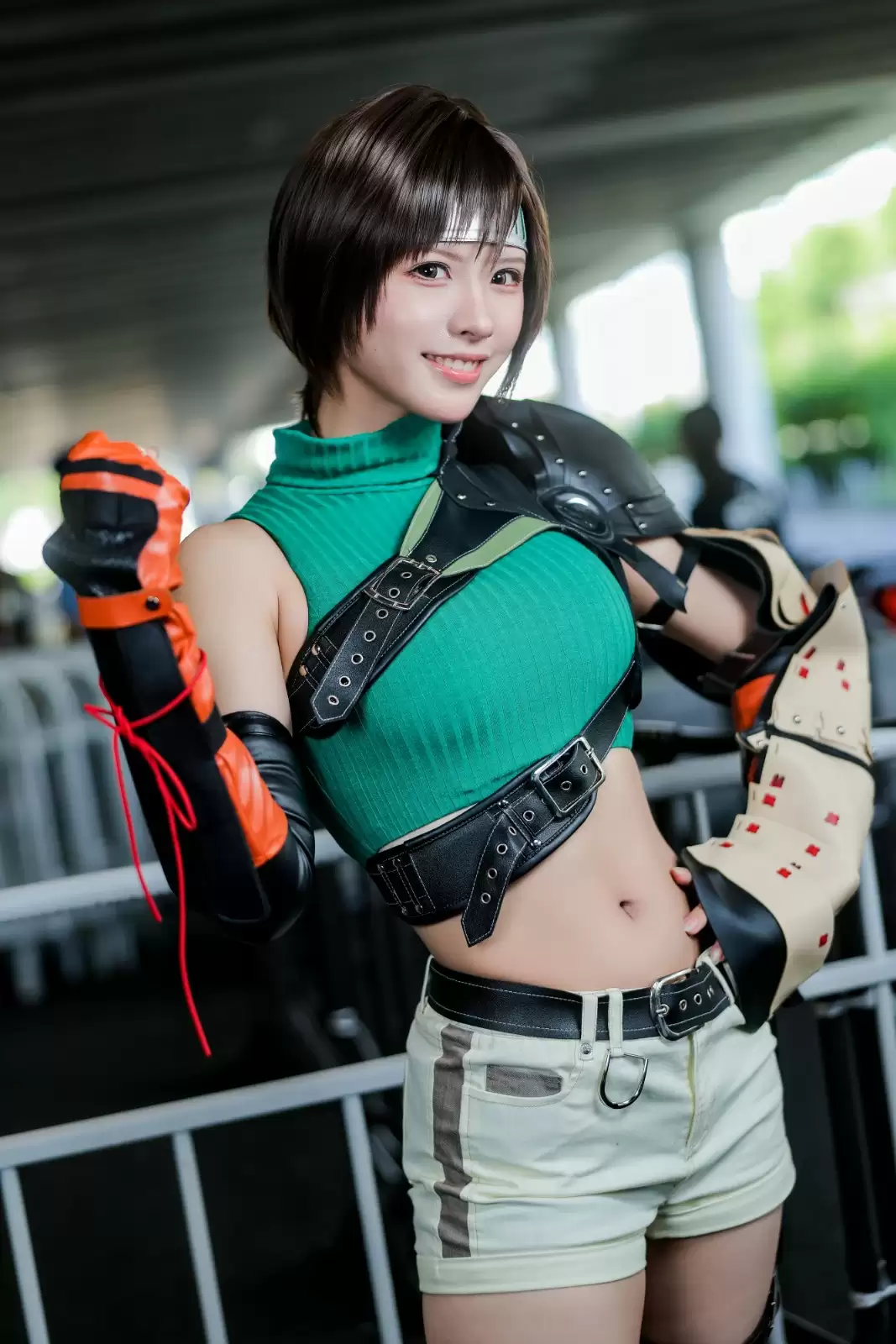 就是本人!日本美女COS《最终幻想7》尤菲超还原!