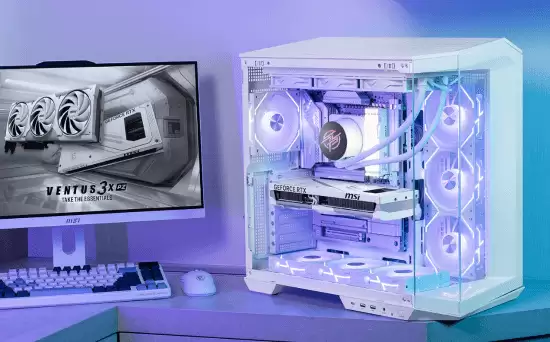 微星首发背插供电RTX