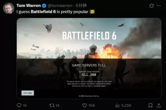 战地6正式上线：震撼多人对战与单人战役重磅回归