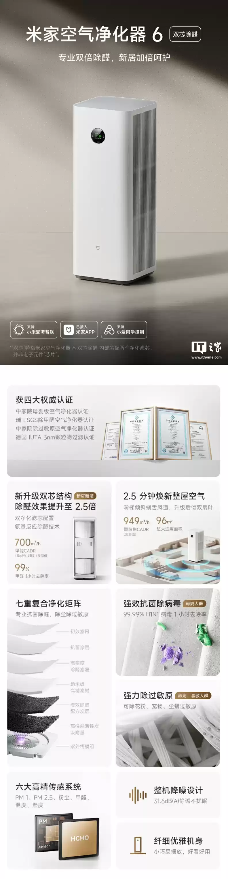 小米“米家空气净化器