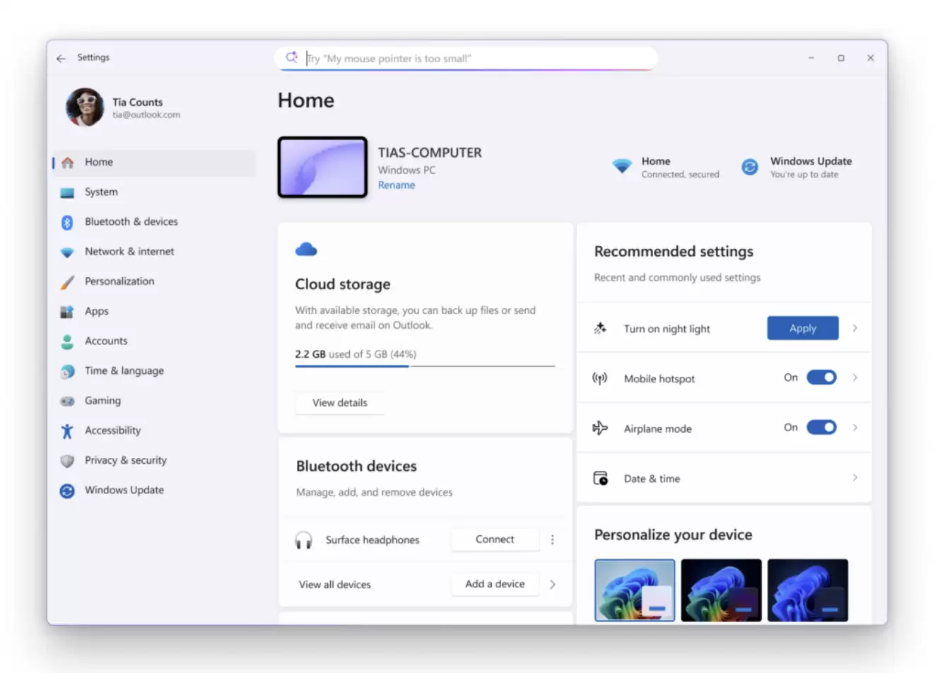微软推 Win11 Beta / Dev 26x20.6780 预览版:系统设置新增 AI 助理、“运行”功能引入深色模式