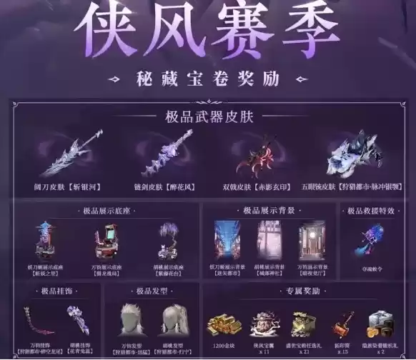 《永劫无间》S18侠风赛季介绍