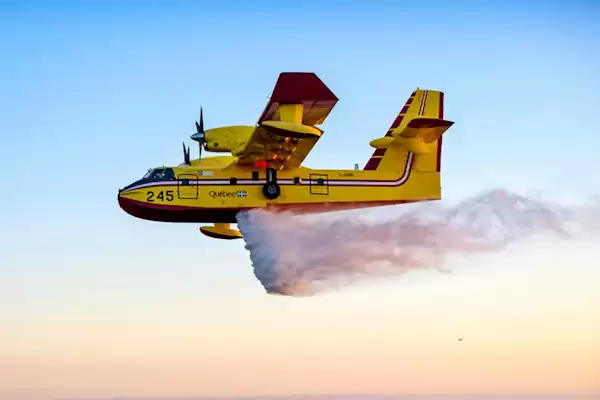 男子飞无人机撞坏CL-415消防飞机 被判坐牢14天赔110万元