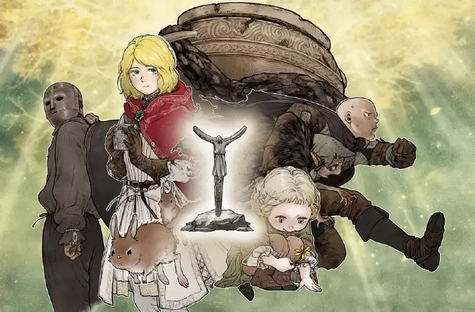 《老头环》喜剧漫画下月连载：NPC温情故事