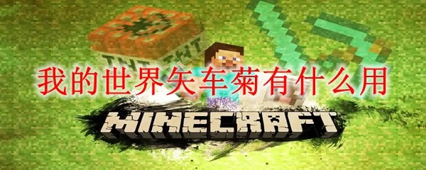 我的世界矢车菊用途展示
