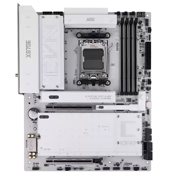 七彩虹上线首款X870E主板:带5个M.2的CVN