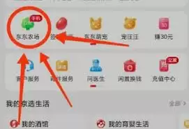 京东App查看农场