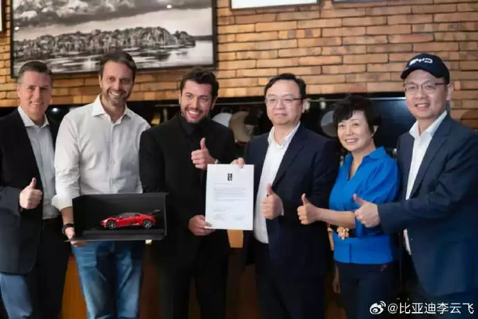 比亚迪李云飞：巴西知名赛车手将成巴西唯一仰望