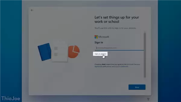 用本地账户安装Windows