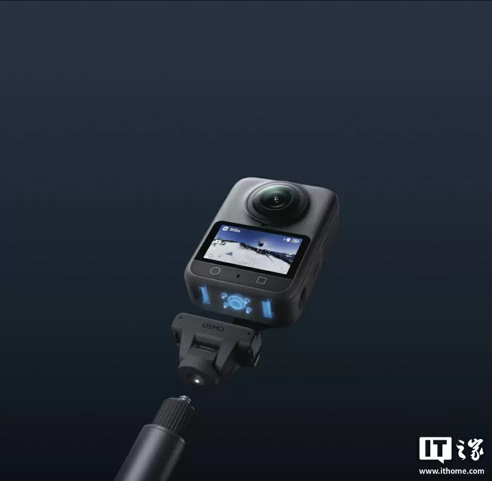 2999 → 2198 元：大疆全景相机 Osmo 360 再降价，100 分钟 8K 持续录制