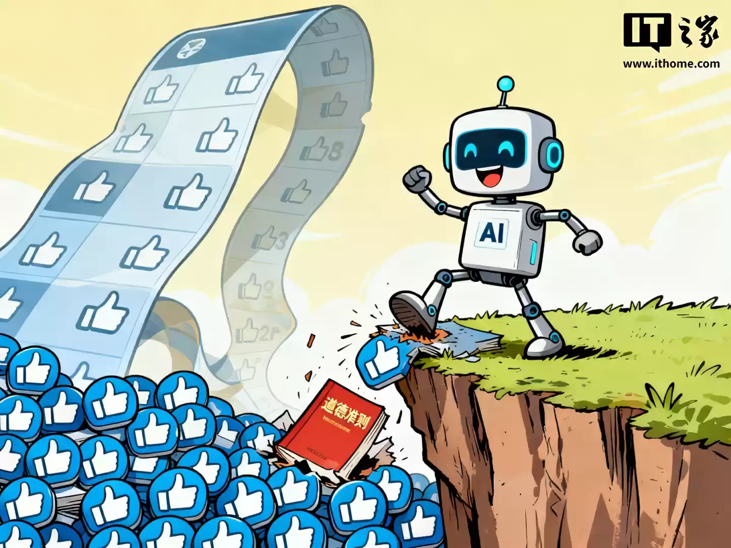 斯坦福大学研究称 AI 可被社交平台“人气”冲昏头脑，会逐渐出现不道德行为