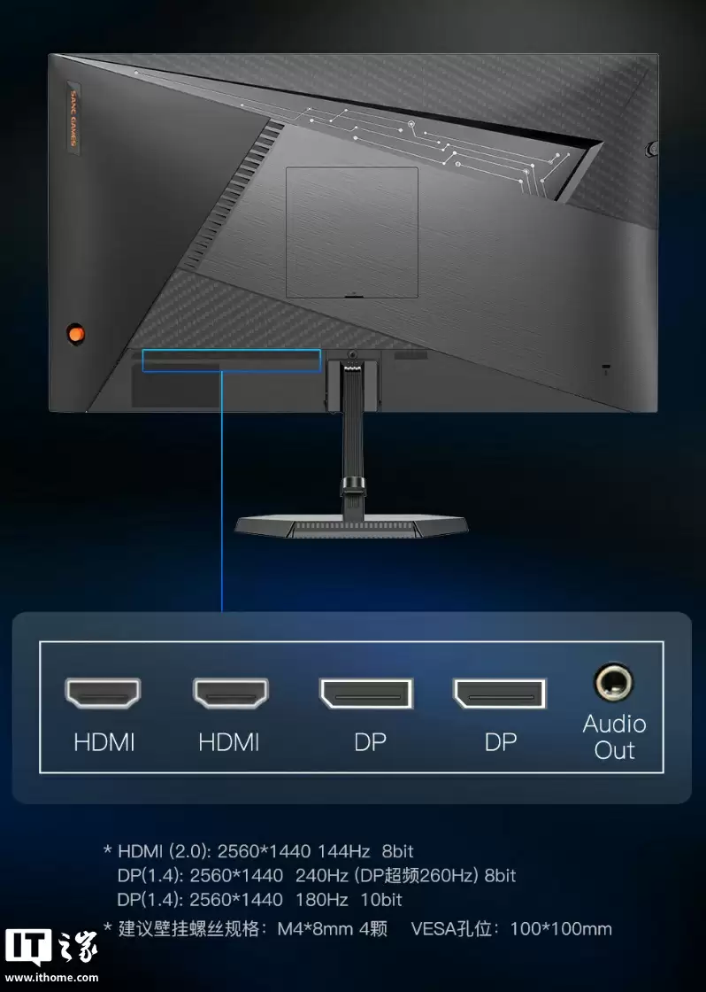 盛色G73E显示器功能展示