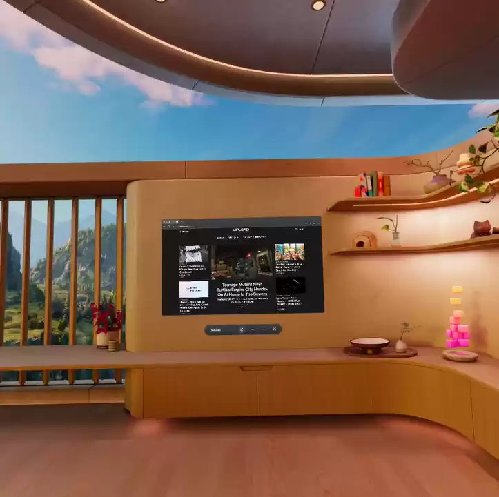 沉浸式主界面、窗口持久锚定,Meta