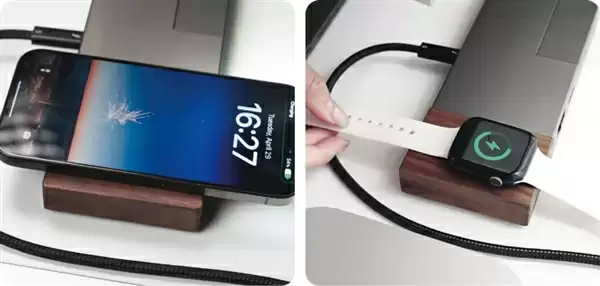 全球首款桌面雷电5显卡坞！集成显示屏、还装进无线充电：价格超2200元