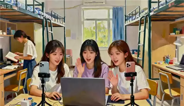 校园网网速慢的原因找到了!宿舍4人