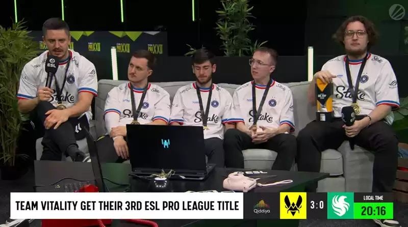 Vitality赛后群访：apEX想卫冕Major，ZywOo因奖杯太多发愁
