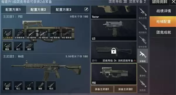 《和平精英》P90冲锋枪性能强度测评