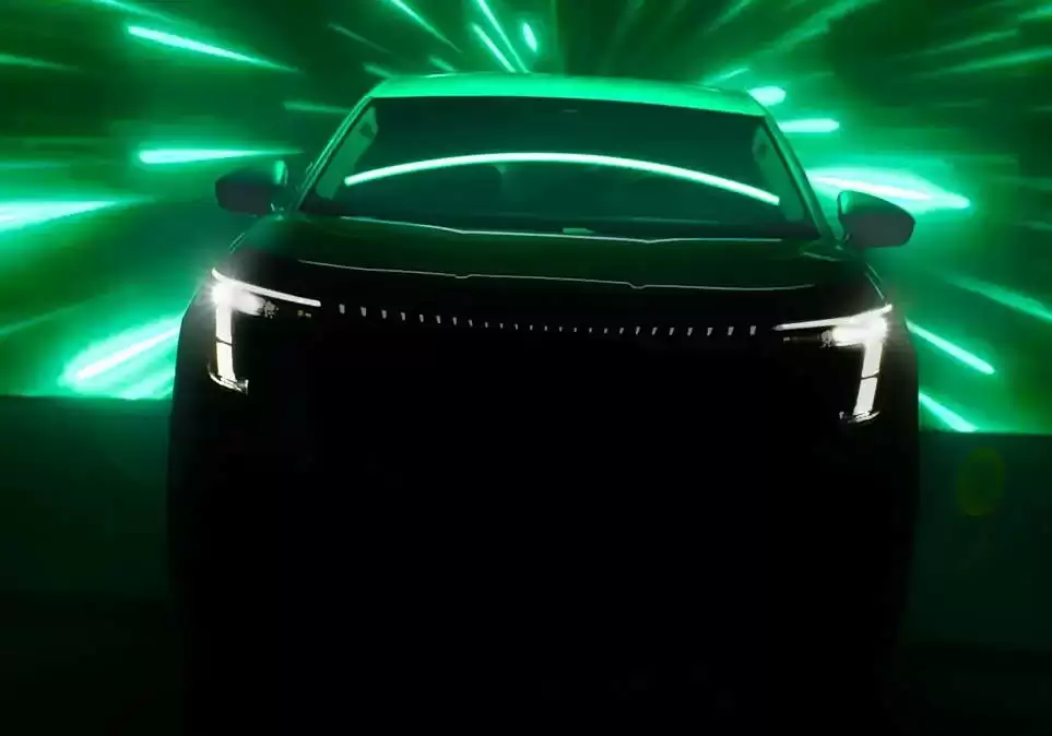 斯柯达电动SUV内饰谍照