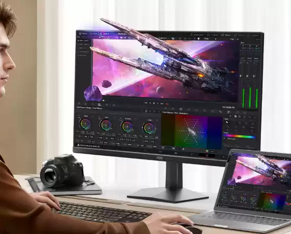 AOC推27英寸无线投屏显示器Q27V12XY 售999元起