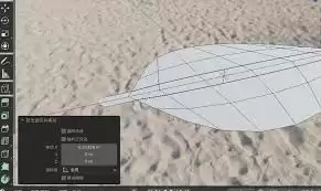 树叶渲染效果示意