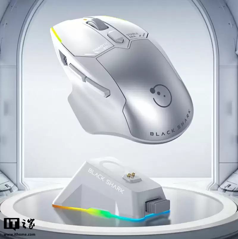 黑鲨全球首发冷暖鼠标发售：升温可达 20°C、支持星闪，459 元起