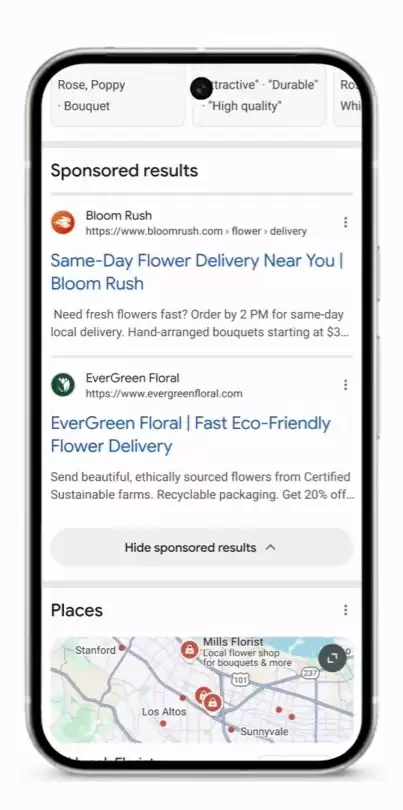 约 20 年后谷歌调整搜索结果:支持用户隐藏赞助内容