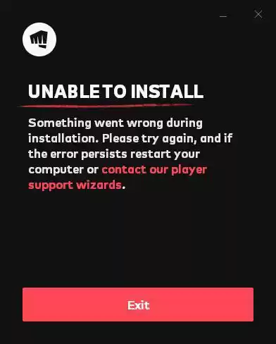 《Valorant》unableto install解决方法