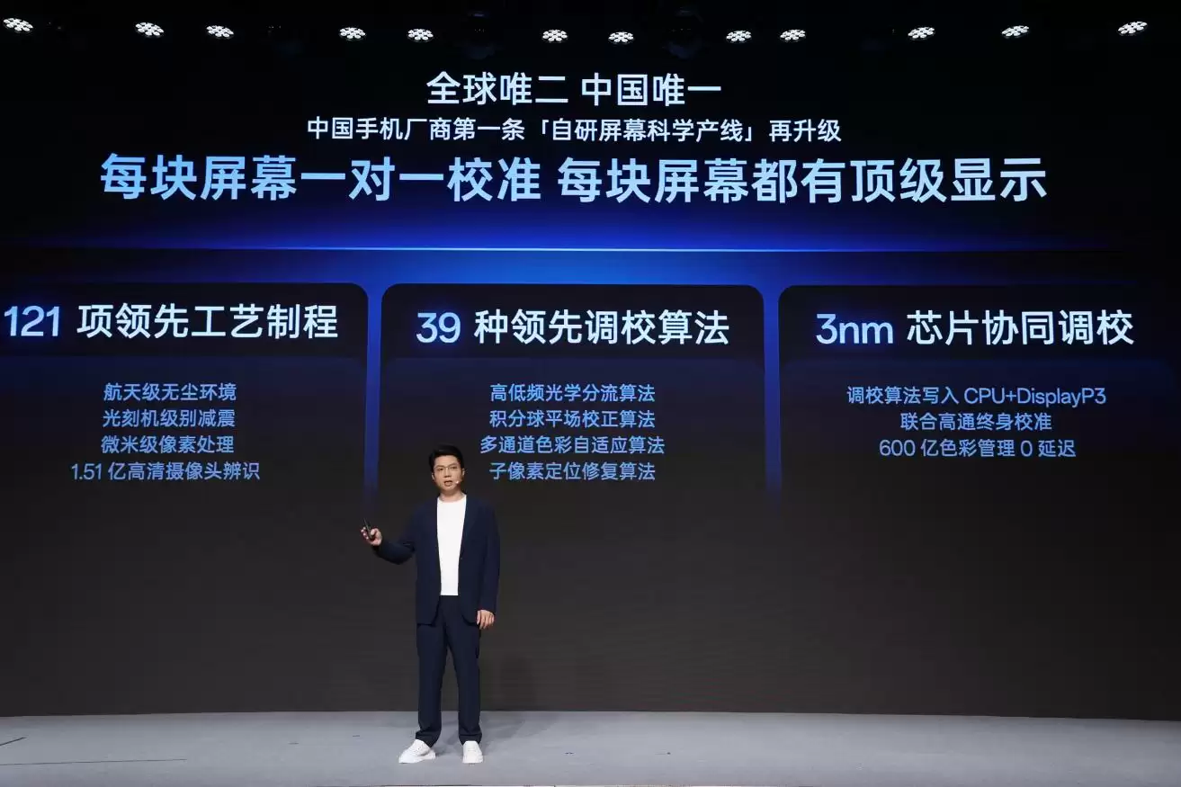 每块屏幕一对一校准,每块屏幕都有顶级显示