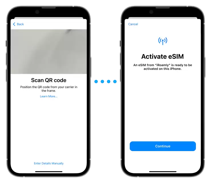 \ ios-steps-to-scan-qr-code-and-activate-iroamly-esim.webp