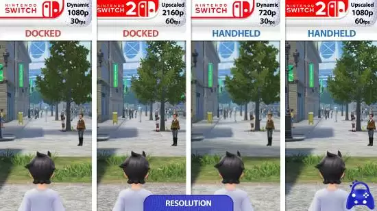 宝可梦传说：Z-A画面对比曝光：Switch 2版仅小幅升级