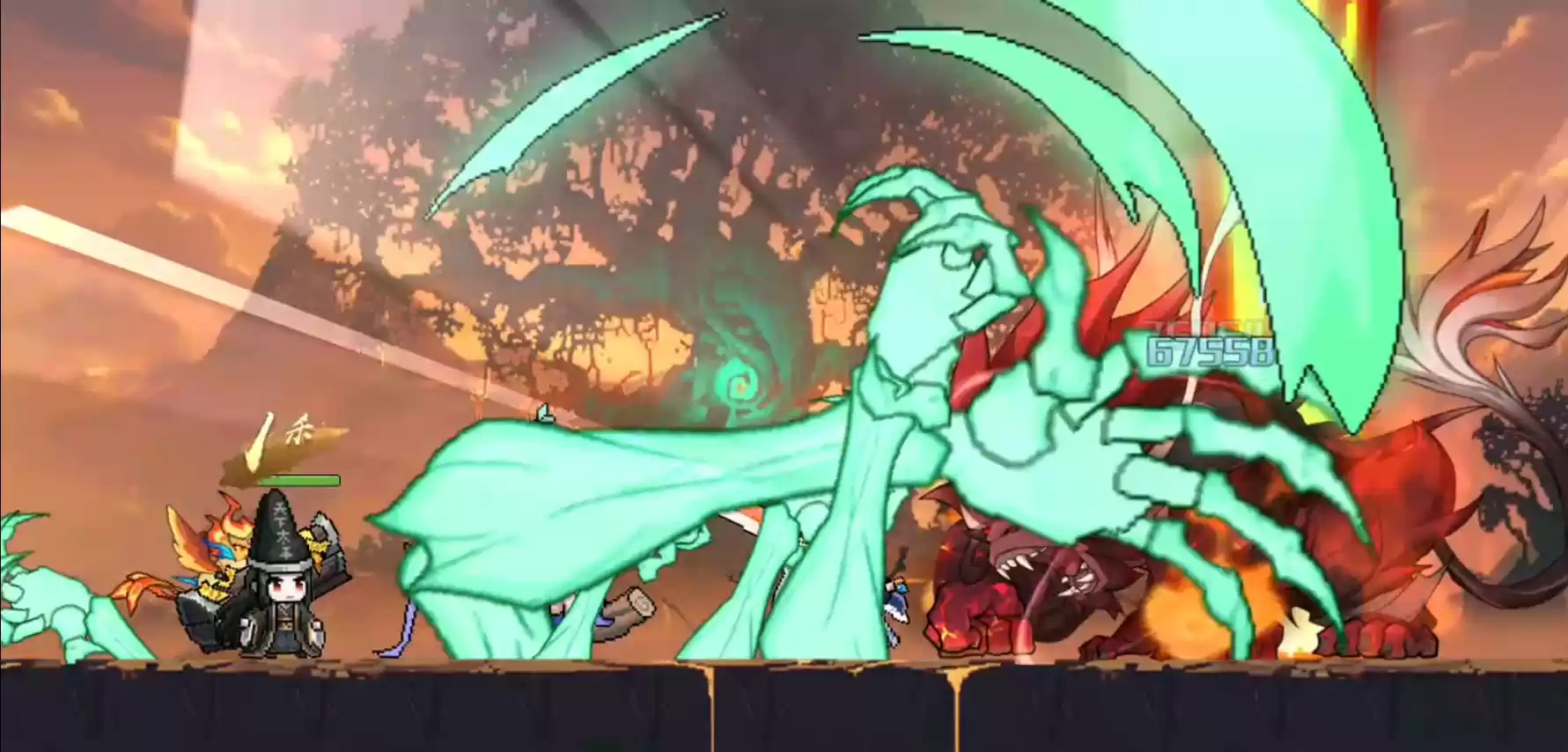 山海幻境减益增伤流阵容推荐