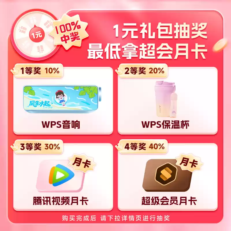 双 11 会员合集：夸克 / WPS / 百度网盘超级会员年度新低、5 折畅享视频音乐